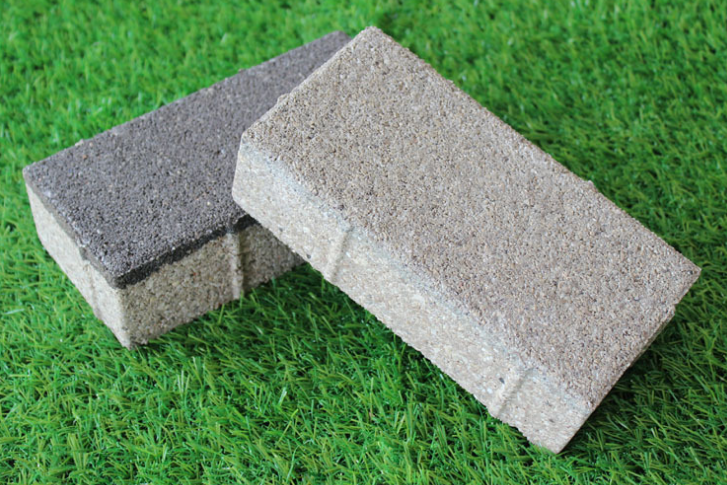 錳合金廢渣生產(chǎn)雙層免燒透水磚 錳合金廢渣生產(chǎn)雙層免燒透水磚