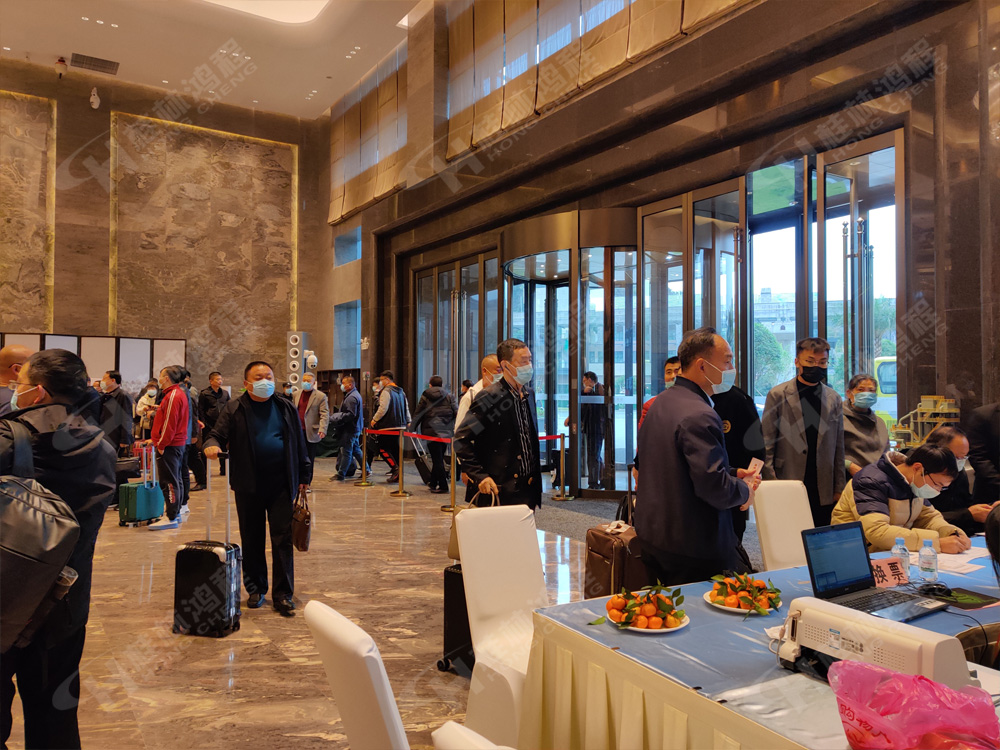 報道一：桂林鴻程承辦的2020年全國碳酸鈣行業年會如約而至，歡迎前來報到！