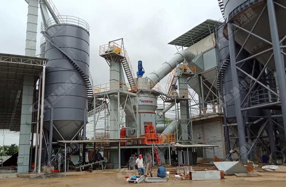 HLM2600礦石粉立磨廣東肇慶客戶接線 HLM2600礦石粉立磨廣東肇慶客戶接線